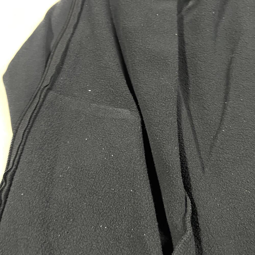Under Armour Hoodie Sweatshirt Mens Sz S Black Full Zip Fleece Raglan 1320737 - Picture 9 of 11
